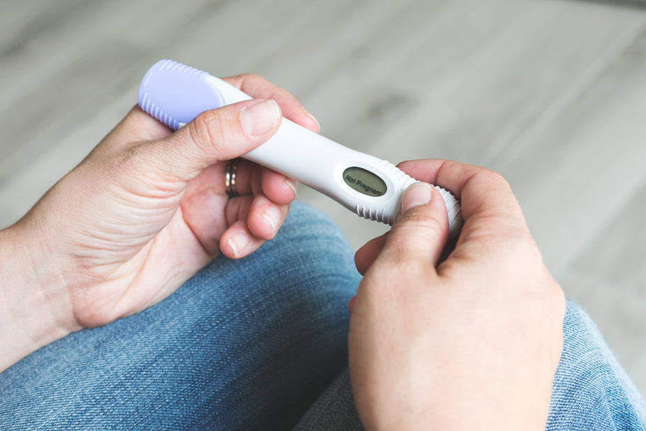 Pregnancy test reading not pregnant